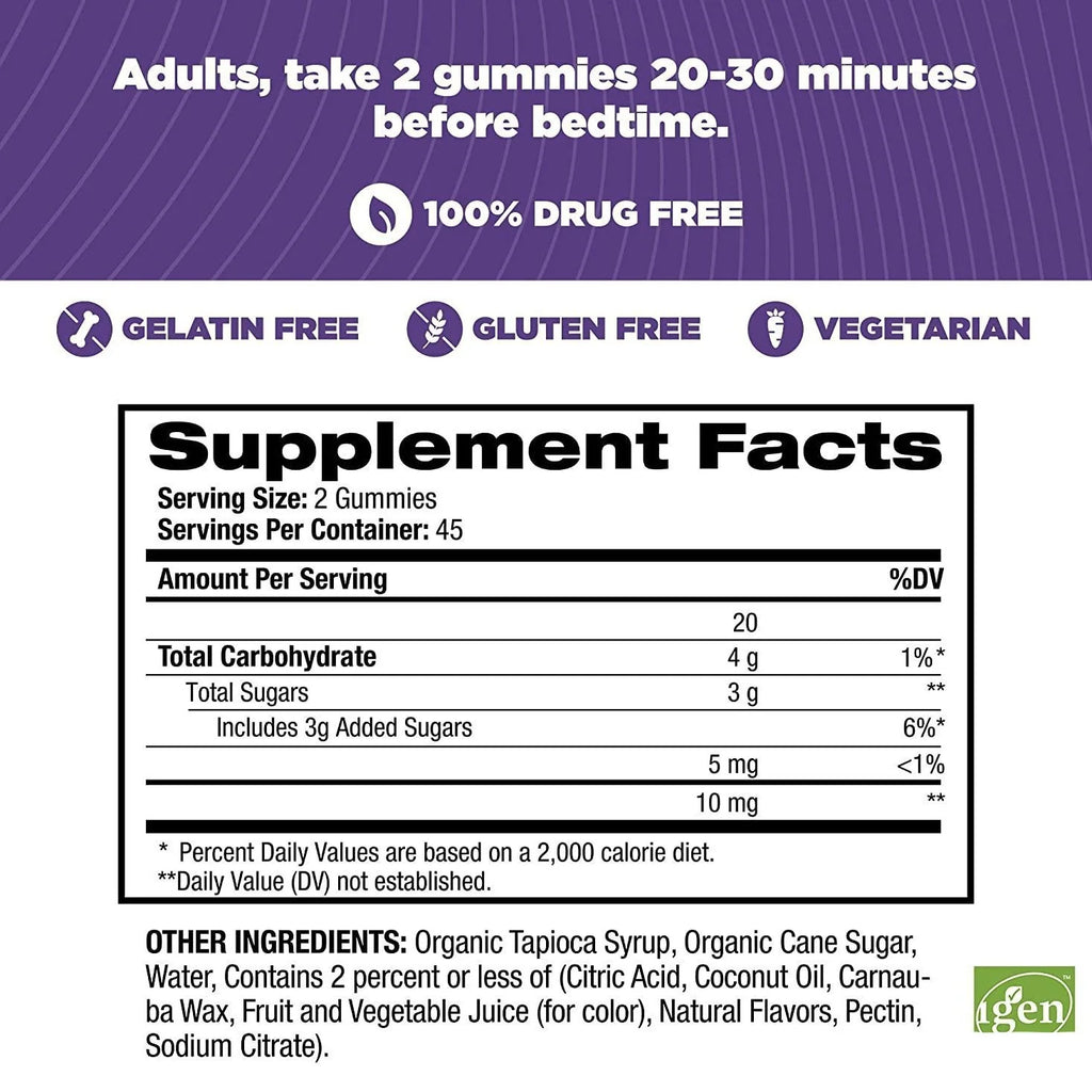 10mg Strawberry Melatonin Sleep Gummies